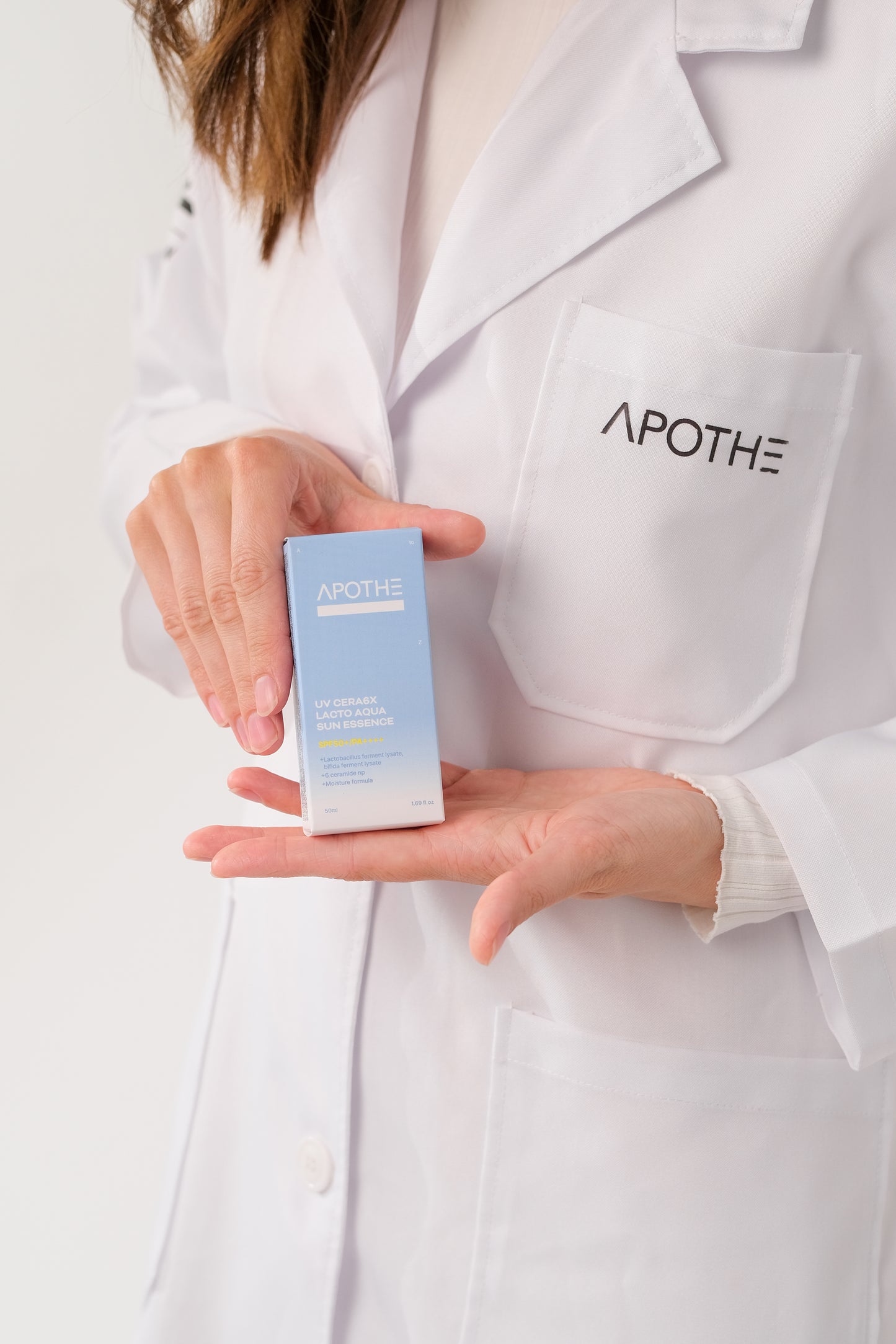 APOTHE UV Cera 6X Lacto Aqua Sun Essence