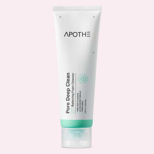 APOTHE Pore Deep Clean pH Balancing Foam Cleanser – Spumă de Curățare Profundă cu pH Echilibrat