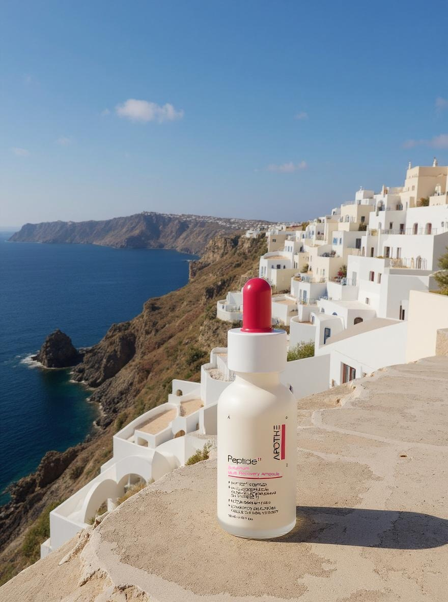 SPF+Protecție bariera pielii și Ser cu peptide pentru riduri fine